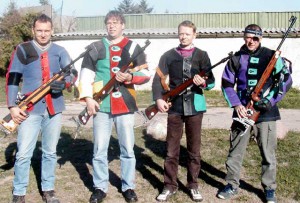 von links: Jens Obenaus, Ralf Winkler, Karl Bömmerl, Andreas Bormann